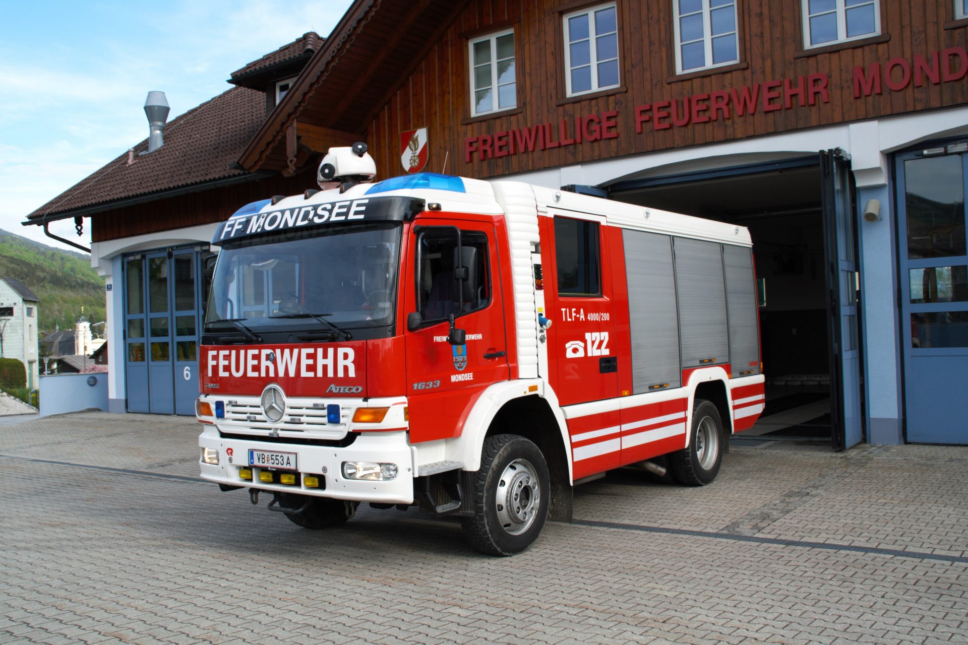 14.07.18 – Fahrzeugbrand Raststation Mondsee