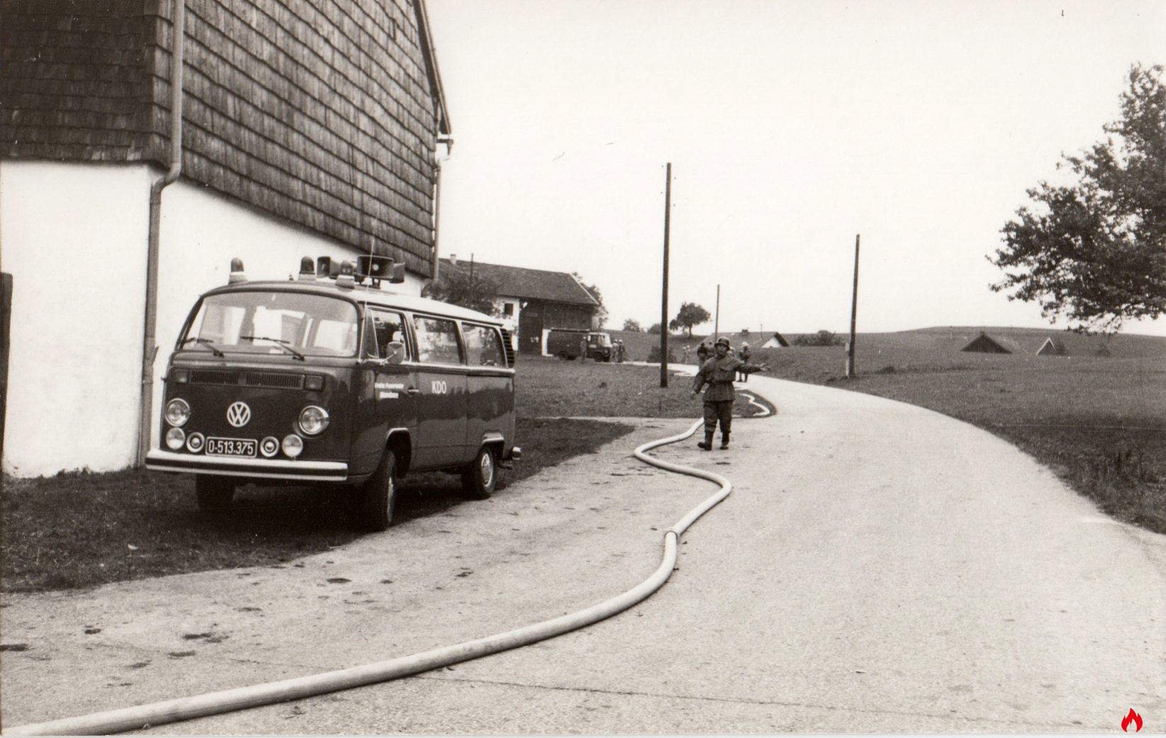 1975 KDO VW Bus Feuerwehr Mondsee