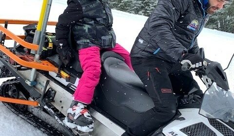 Feuerwehrjugend Mondsee am Skidoo