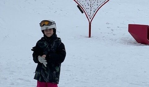 Feuerwehrjugend Mondsee beim Skifahren