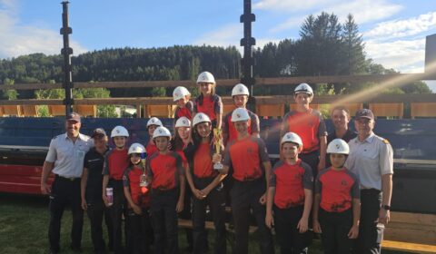 Jugendfeuerwehr Mondsee beim Bezirksbewerb Vöcklabruck 2026 in Straß im Attergau